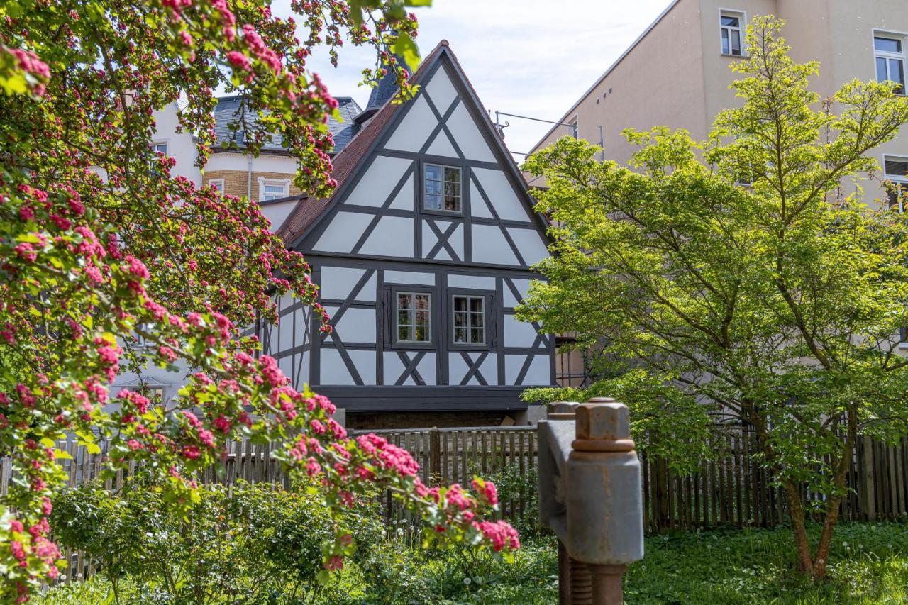 Aussergewoehnliches, Historisches, Spaetgotisches Wohnhaus Von 1519, Gries 5 Gera Eksteriør billede