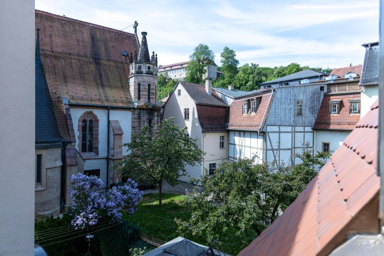 Aussergewoehnliches, Historisches, Spaetgotisches Wohnhaus Von 1519, Gries 5 Gera Eksteriør billede