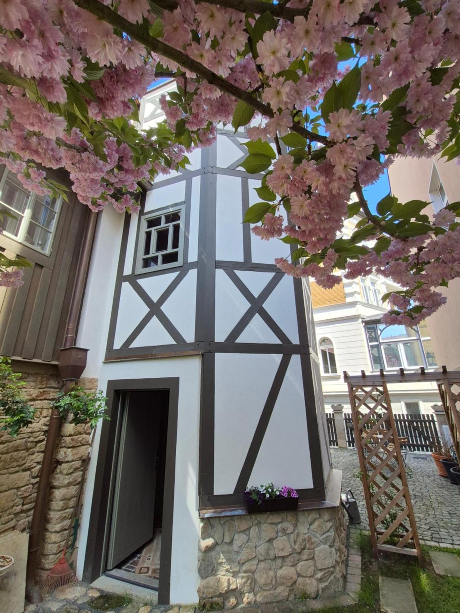 Aussergewoehnliches, Historisches, Spaetgotisches Wohnhaus Von 1519, Gries 5 Gera Eksteriør billede